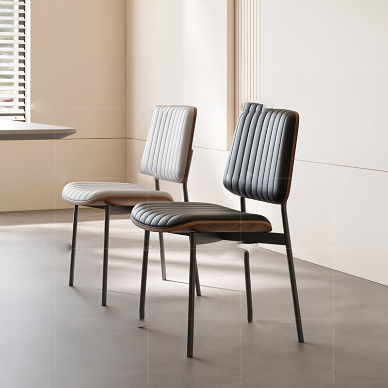 Office Furniture In China - Sillas de comedor modernas de cuero,