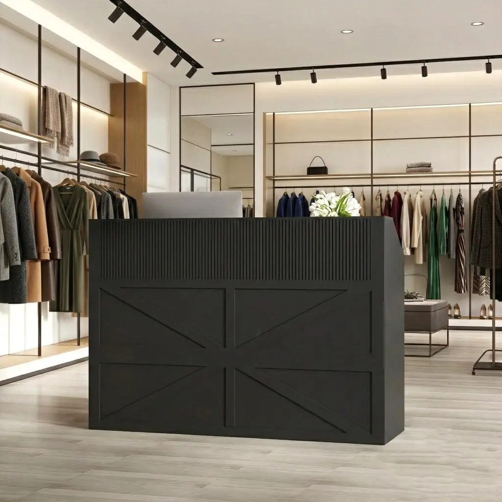 Reception Desk Counter - Mostrador de recepción de 63