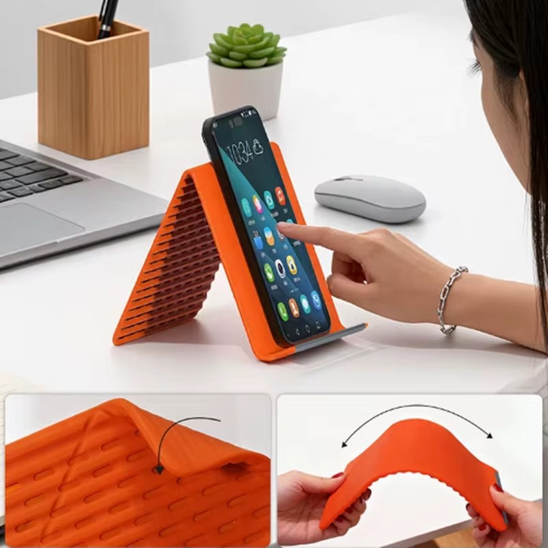 Adjustable Laptop Table - Soporte de silicona plegable y flexible