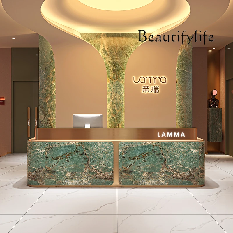 JB Checkout Reception verde Mo - Office Furniture Jb reseña y precio