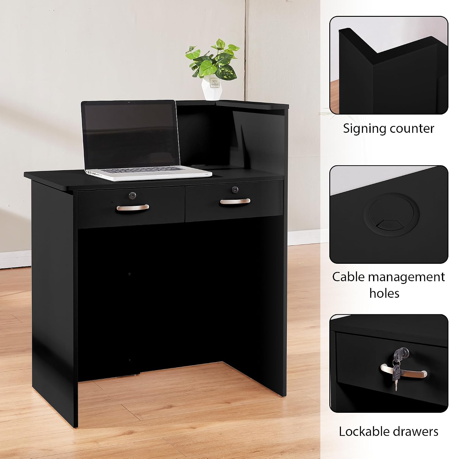 Mostrador de recepción pequeño - Reception Desk Counter reseña y precio