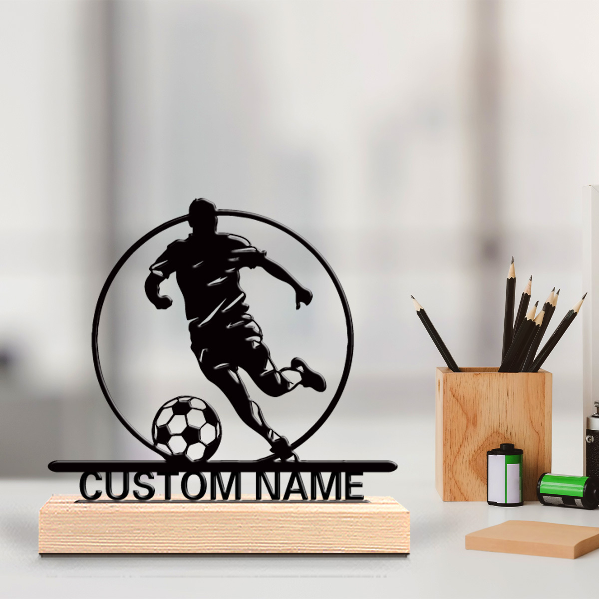 Estatua Metálica Personalizada - Office Furniture Desk reseña y precio