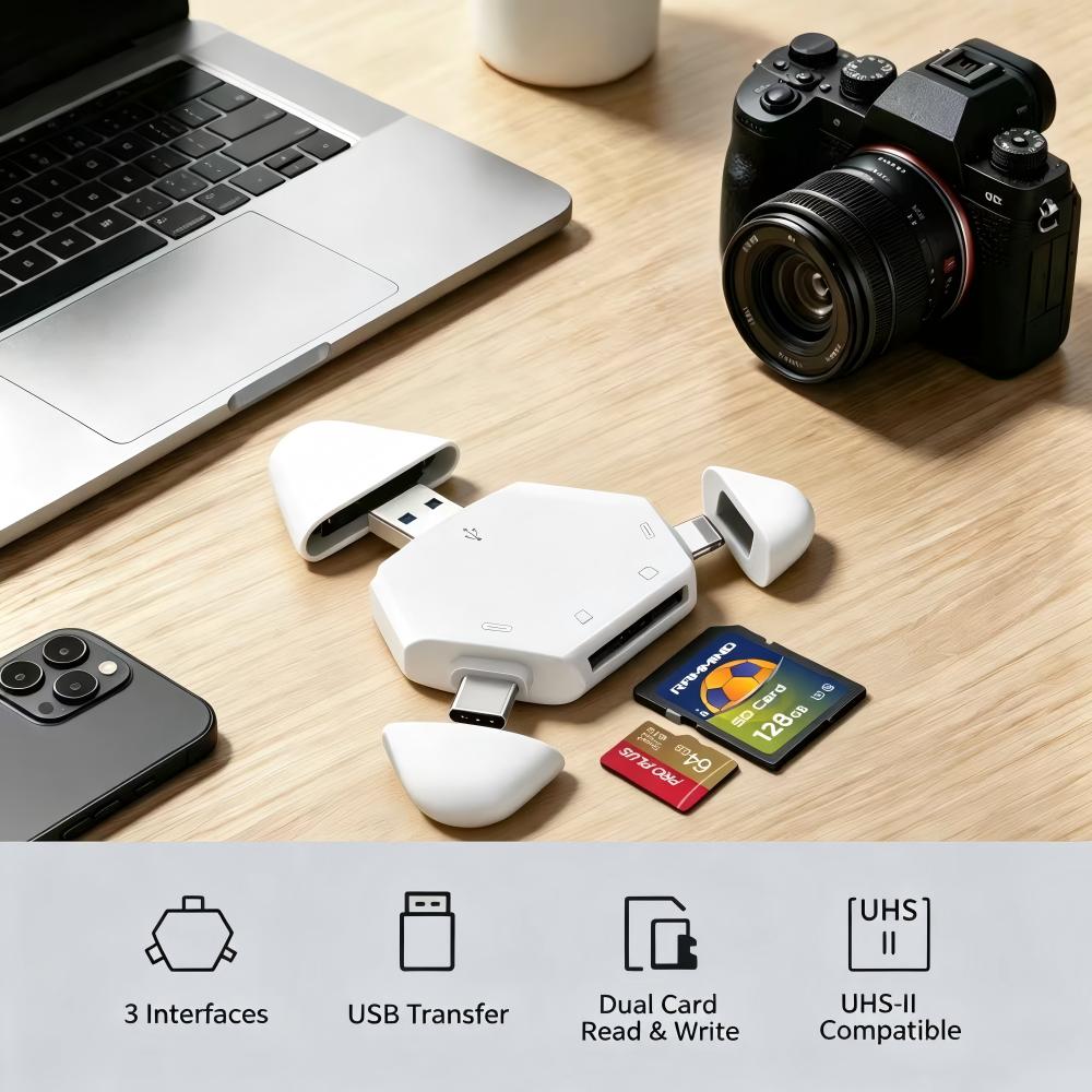 Lector de tarjetas de memoria  - Adjustable Laptop Table reseña y precio
