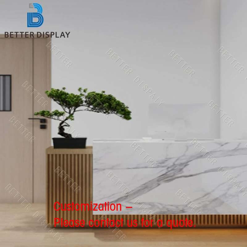 Mostrador de Caja Personalizad - Reception Desk Counter reseña y precio