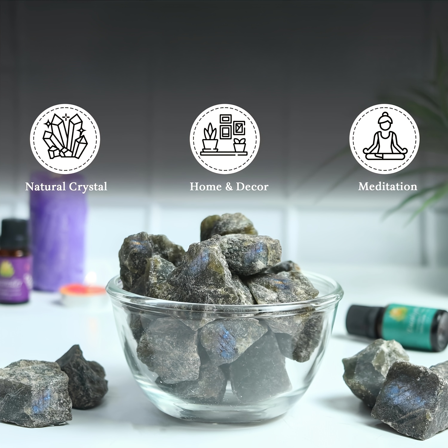 Piedra labradorita natural de  - Office Furniture In China reseña y precio