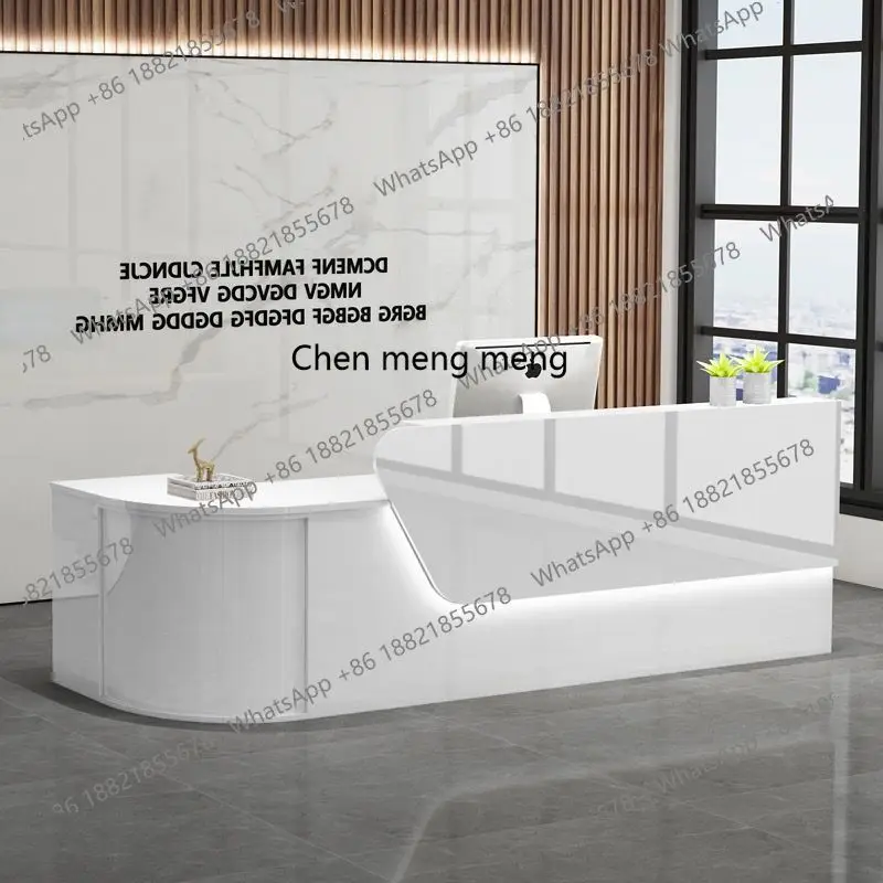 Mostrador de caja para bar, ti - Reception Desk Counter reseña y precio
