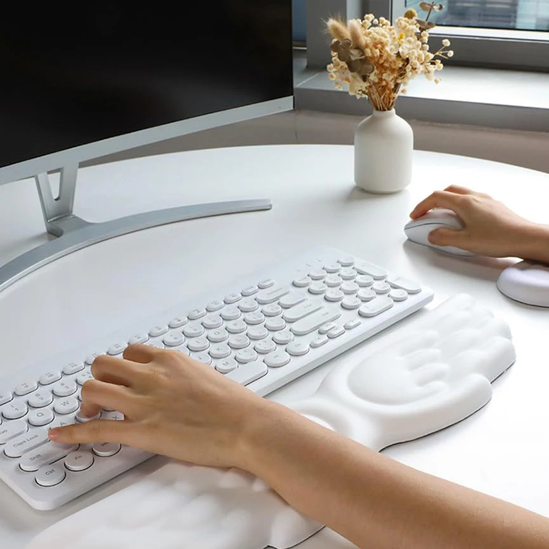 Reposamuñecas para teclado y r - Adjustable Laptop Table reseña y precio