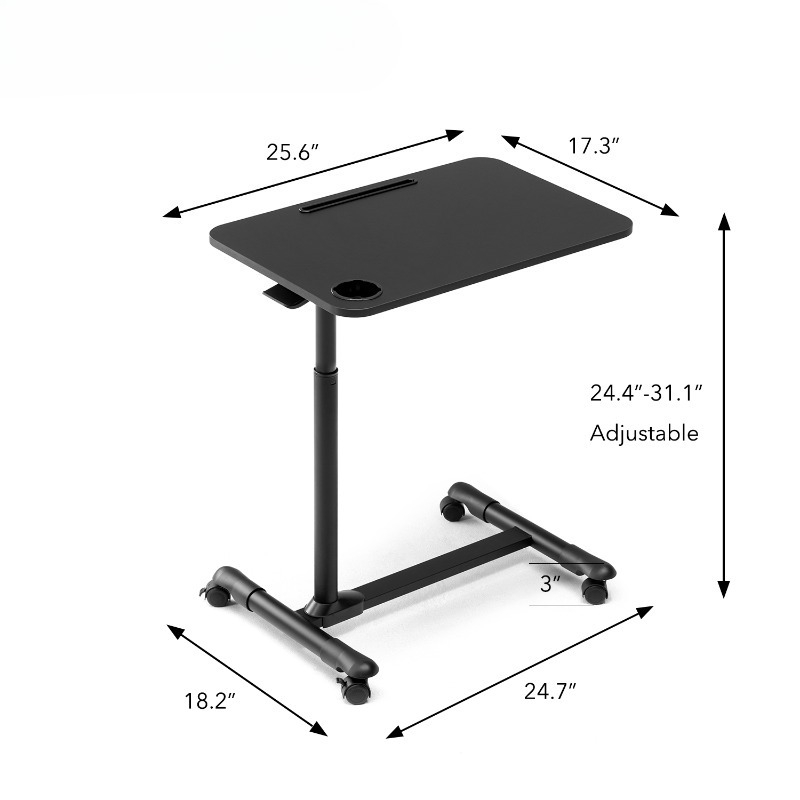 Escritorio portátil de alta ca - Adjustable Laptop Table reseña y precio