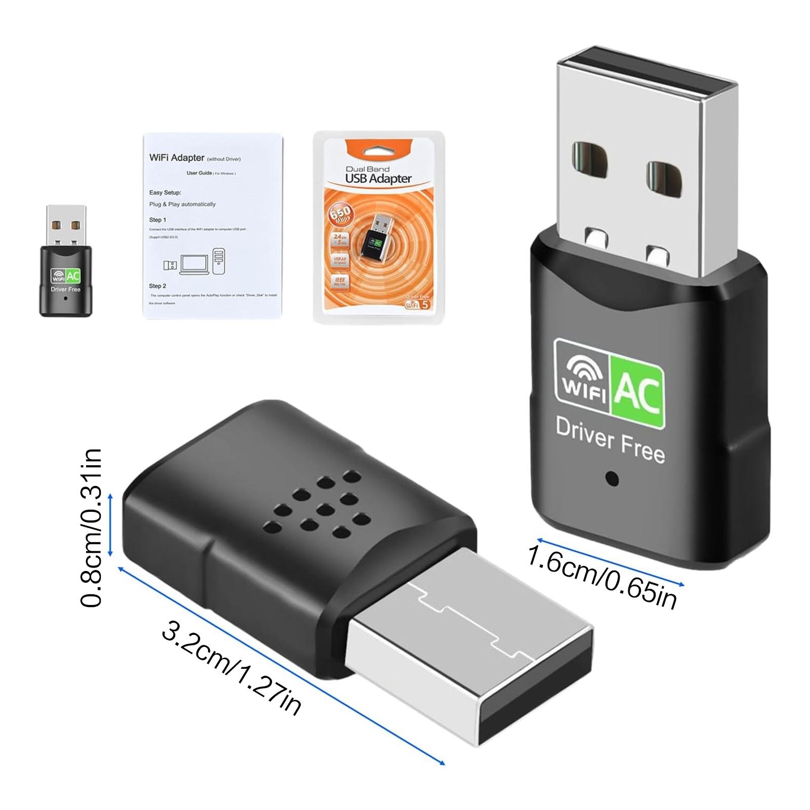 Adaptador WiFi USB AC600, mini - Adjustable Laptop Table reseña y precio