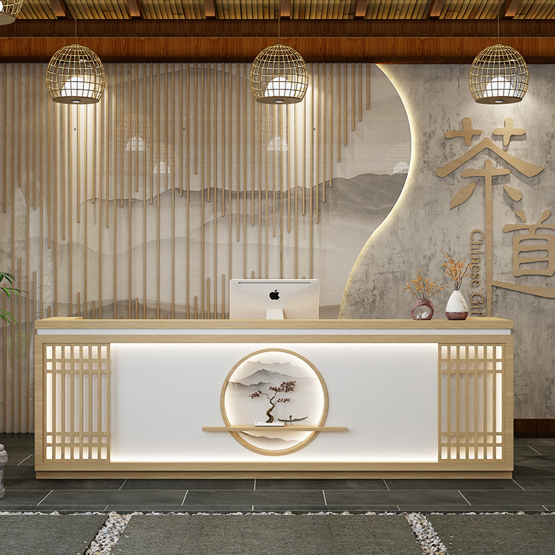 Contadores de carcasa para sal - Reception Desk Counter reseña y precio